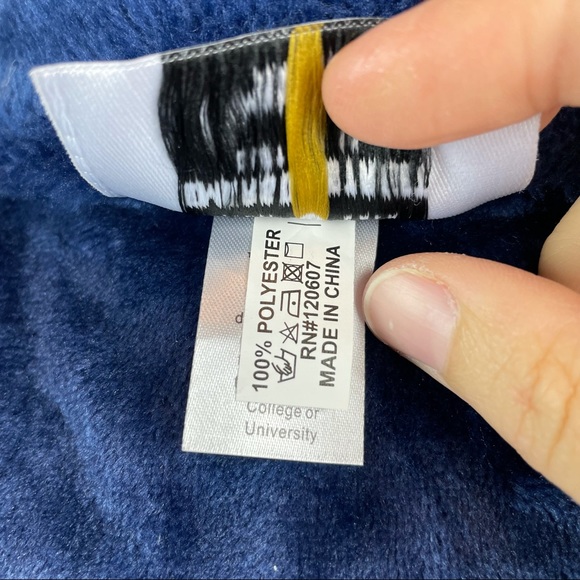 Emerson Street Navy Blue White SC Palmetto Full Zip Fleece Vest Women XL - Picture 8 of 9